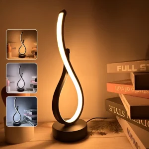 Luminária Mesa Led Com 3 Cores